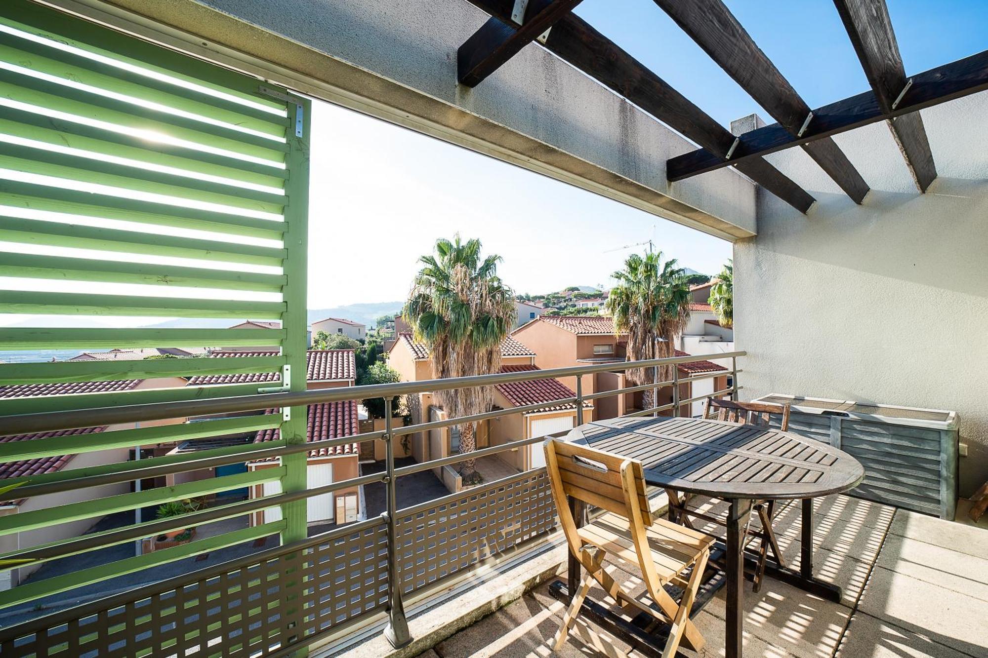 Al Balco Catala - Appt Avec Terrasse Et Piscine Lejlighed Collioure Eksteriør billede